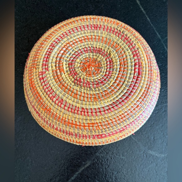 Hand Made Woven Basket/ African Basket - Picture 2 of 7